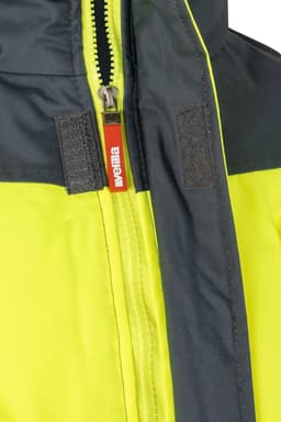 Cazadora acolchada bicolor