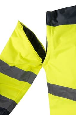 Cazadora acolchada bicolor