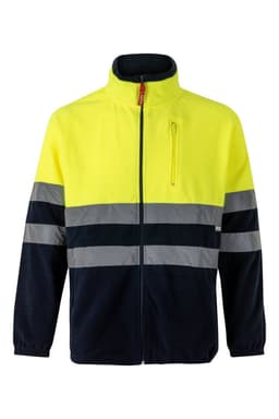 Chaqueta polar bicolor