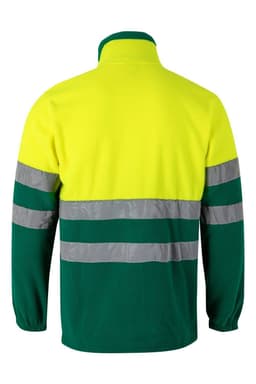 Chaqueta polar bicolor