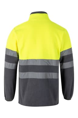 Chaqueta polar bicolor