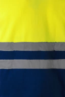 Chaqueta polar bicolor