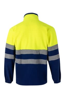 Chaqueta polar bicolor