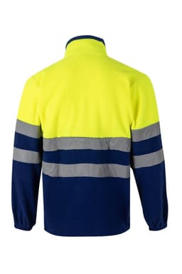 Chaqueta polar bicolor