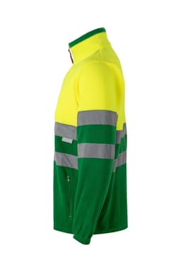 Chaqueta polar bicolor