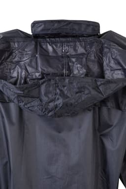 Traje de lluvia dos piezas con capucha oculta