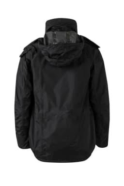 Parka acolchada impermeable multibolsillos
