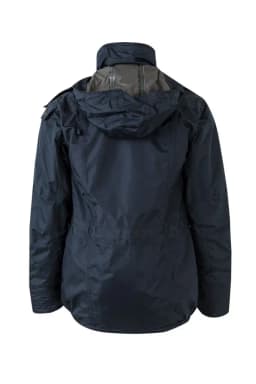 Parka acolchada impermeable multibolsillos