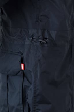 Parka acolchada impermeable multibolsillos
