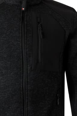 Chaqueta de punto afelpado