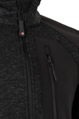 Chaqueta de punto afelpado