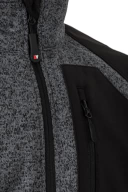 Chaqueta de punto afelpado