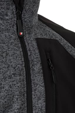 Chaqueta de punto afelpado