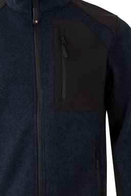 Chaqueta de punto afelpado