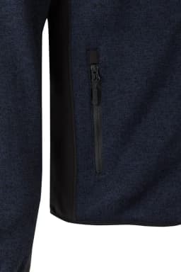 Chaqueta de punto afelpado