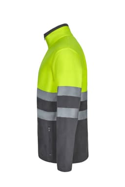 Chaqueta polar bicolor