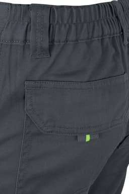 Pantalón stretch bicolor multibolsillos