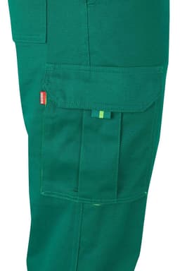 Pantalón 100% algodón bicolor multibolsillos