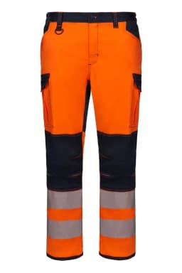 Pantalón stretch con rodilleras cinta segmentada