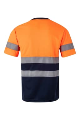 Camiseta técnica bicolor manga corta