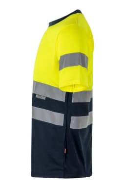 Camiseta técnica bicolor manga corta