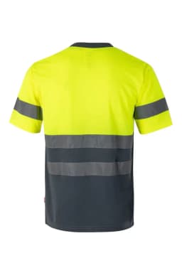 Camiseta técnica bicolor manga corta
