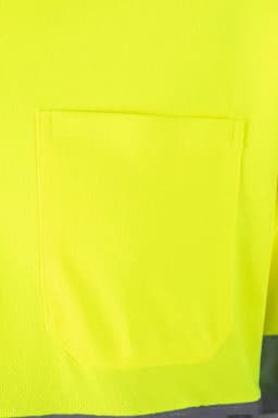 Polo bicolor manga larga