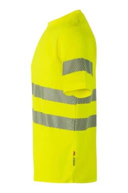 Camiseta algodón manga corta cinta segmentada