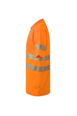 Polo algodón manga corta cinta segmentada