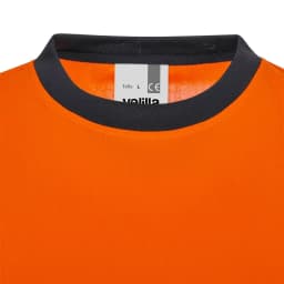 Camiseta poliéster reciclado bicolor manga corta cinta segmentada