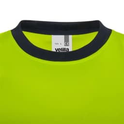 Camiseta poliéster reciclado bicolor manga corta cinta segmentada