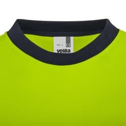 Camiseta poliéster reciclado bicolor manga larga cinta segmentada