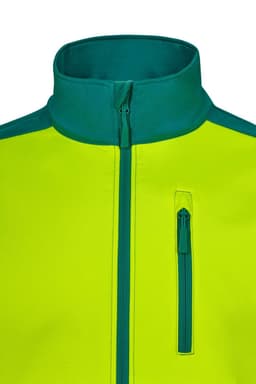 Cazadora soft shell bicolor