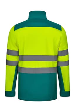 Cazadora soft shell bicolor