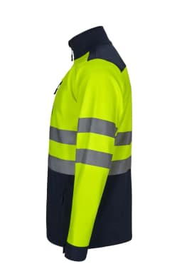 Cazadora soft shell bicolor