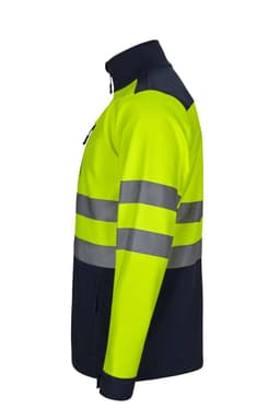 Cazadora soft shell bicolor