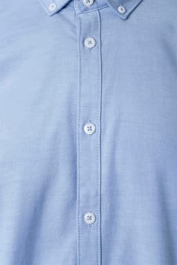 Camisa oxford stretch manga larga hombre