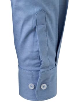 Camisa oxford stretch manga larga hombre
