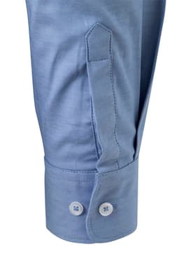 Camisa oxford stretch manga larga hombre