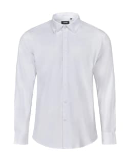 Camisa oxford stretch manga larga hombre