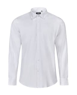 Camisa oxford stretch manga larga hombre