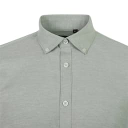 Camisa oxford stretch manga larga hombre
