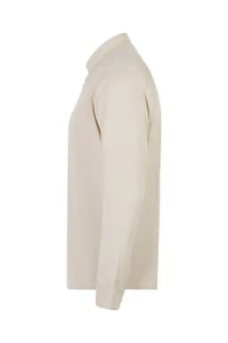 Camisa oxford stretch manga larga hombre