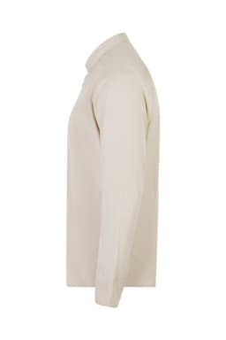 Camisa oxford stretch manga larga hombre