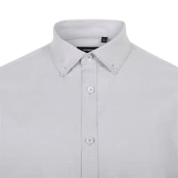 Camisa oxford stretch manga larga hombre