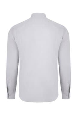 Camisa oxford stretch manga larga hombre