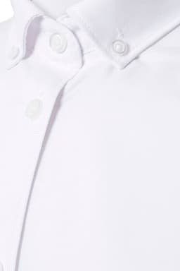 Camisa oxford stretch manga larga mujer