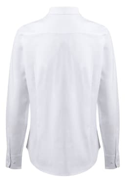 Camisa oxford stretch manga larga mujer