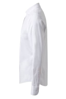 Camisa oxford stretch manga larga mujer