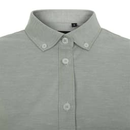 Camisa oxford stretch manga larga mujer